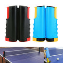 2x Retractable Table Tennis Net Grid Stable Portable  Pong Net Rack