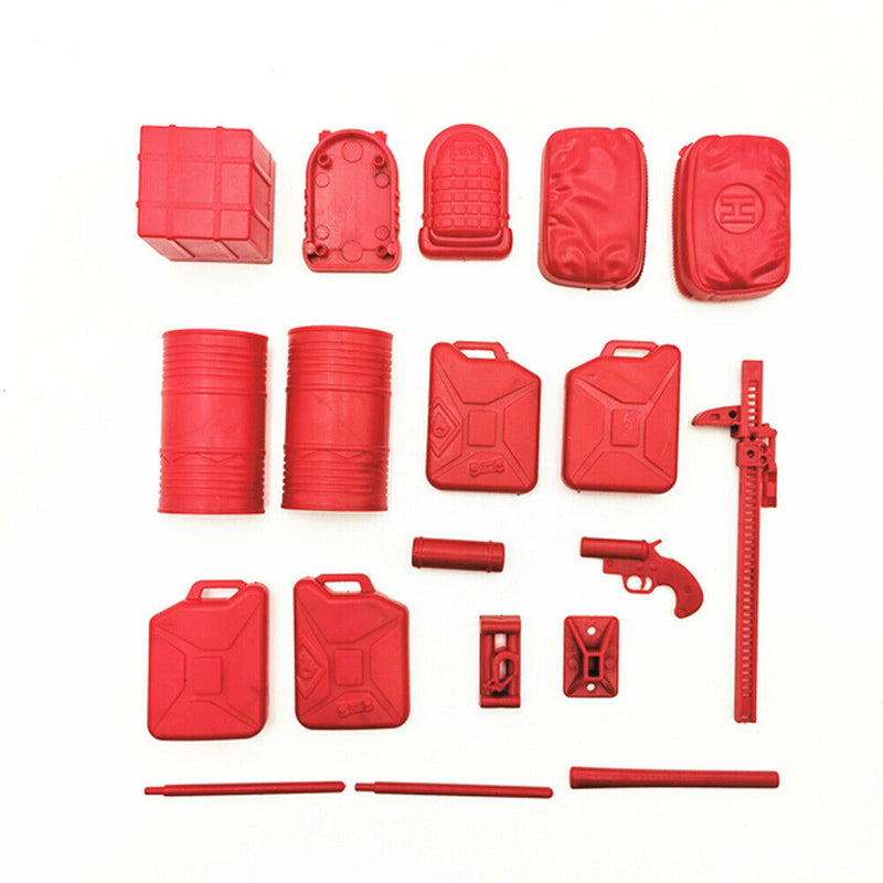 DIY RC Car Parts Tow Shackle Hook Box Oil Tank Net For 1/16 WPL B14 B16 C24 C34