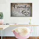 Family 5D Full Square Drill DIY Diamond Painting Cross Stitch Christmas Art A