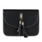 women messenger bags crossbody bags ladies shoulder purse(Black)