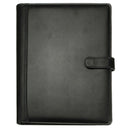 Black A4 Executive Conference Folder Portfolio PU Leather Document Organise