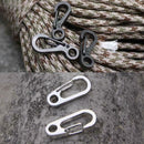 Alloy Carabiner Camp Snap Clip Hook Keychain Keyring Hiking Climbing Tool