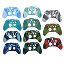 Camo Soft Silicone Skin Case Cover for XBOX ONE Game Controller--Navy w/ Black