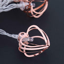 LED Iron Battery Operated Fairy String Light Children Room Xmas Decor(20) A