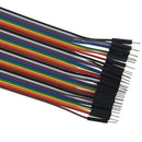 2X 400 Point Solderless Prototype Breadboard Protoboard+40 DuPont 20cm M-M