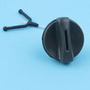 2Pcs Gas Fuel Oil Tank Cap For Husqvarna 362 365 371 372 372Xp Chainsaw Par H1W2