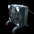 2pcs Heat Exchanger External Bracket For Computer Water Cooling Radiator