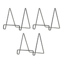 3pcs Iron Geometric Shape Easel Plate Display Stand Plate Bowl Stand Hoder