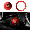 Start Stop Engine Button Switch Cover For Mazda CX5 CX3 CX4 1pc Red fd