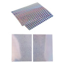 4Pcs Reflective Holographic Scales Prism Film Fishing Lure Tape 3.9" x 2.9"
