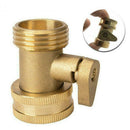 Garden Hose Shut Off Valve Water Pipe Faucet Connector High Quality Tool T9S9