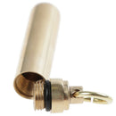 1 Pcs Outdoor Brass Waterproof Seal Bottle Container Bonus Two Waterproof Ring