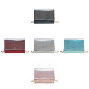 Fashion Girl Flash Bag Sequin Shoulder Bag Casual Female Cosmetic Bag Pink B8B7