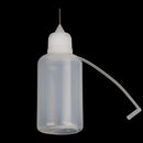 5Pcs 30ml plastic DIY paper quilling glue applicator needle squeeze bottle 3c