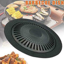 Barbecue Non-Stick Tray Cast Iron Removable BBQ Grill Pan HOT Portable A4N5