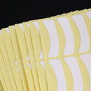100pairs False Eyelashes Extension Paper Isolated Lower Eye Lashes Stickers