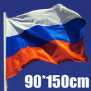 Indoor Russian Federal Republic Polyester Russia Flag Country Banner 90*150cm