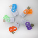 All In 1 Micro SD to USB Multi-Card Memory Card Adapter Reader Support 128GB AU~