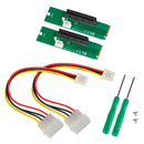 2pcs NGFF M2 to PCI-e 4x Slot Riser Cards M Key M.2 to PCI Express Adapter