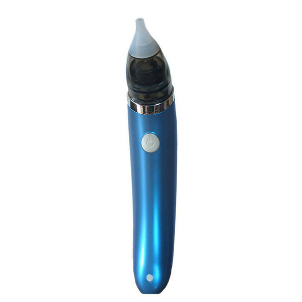 Baby Electric Nasal Aspirator Sucker Nose Cleaner Protector (Dark Blue)