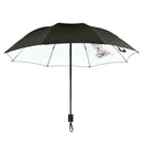 Simple Cartoon Umbrella Three Folding Sunscreen Umbrellas Windproof Parasol