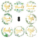 500Pcs/Roll Flower Thank You Stickers Paper Seal Label Cookies Gift DecoratSEAU