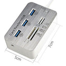 3.0 usb hub and Card Reader COMBO high speed hab with MS/SD/M2/TF and with