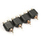 4PCS RCA AV Audio Splitter Adapter 1 Male to 2 Female Converter Connector