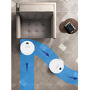 Robot Cleaner USB Rechargeable 1600Pa for Hardwood/Tile Floor/Carpet White