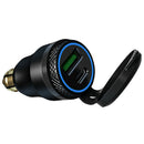 Motorcycle Waterproof Fast Charger with Usb Type-C Port 12V/24V Qc3.0 Power