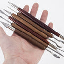 6Pcs/Kit DIY Clay Sculpting Wax Ceramic Carving Tools Shapers Polymer Modeling