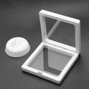 Suspended Floating Jewellery Display Case Coins Gems Artefacts Stand Holder