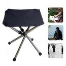Folding Telescopic Stool Compact Portable Fishing Chair Slacker Tripod Camp