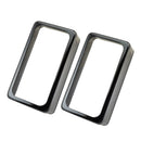 4x Brass Guitar Double Coil Humbucker Pickup Cover for Electric Guitar Parts
