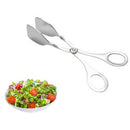 Bread Steak Tongs BBQ Stainless Steel Clip Kitchen Cooking Food Serving LMW