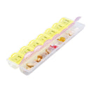 7 Day Pill Box Weekly AM PM Medicine Organiser Tablet Dispenser 14 Compartment