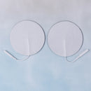 6Pcs electrode patches round massager physiotherapy self adhesive patch 8cm - OZ