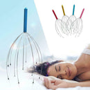 Stainless Steel Octopus Head Massager Scratching Head Scratcher U6E9