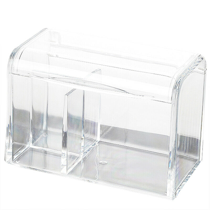 Dust Proof Cosmetics Organizer For Cotton Acrylic Makeup Box Organizer Stor N1D5