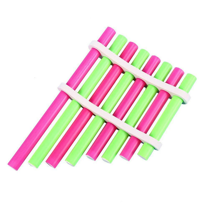 DIY Simple Pan Flute Toys Creative Panpipe Kindergarden Art Children Gift