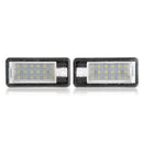2 x 18 SMD LED White License Plate Light for Audi A3 A4 8E