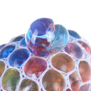 Anti Stress Reliever Rainbow Grape Ball Phone Straps Funny Toys Gift M&O