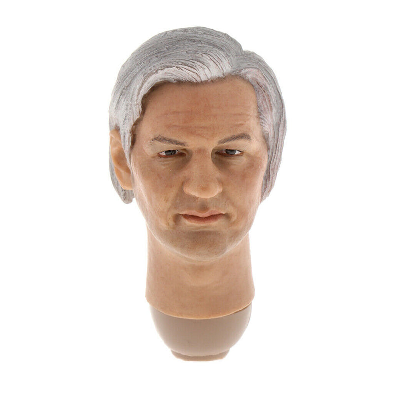 1/6 Scale Realistic Assange Head Sculpt for HT,   , PHICEN, PH, TBLeague Male