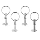 4xQuick Release Pin With  For Boat Bimini Top Deck