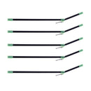 Anti  Booms with Snap, Set of 10 Bent - Sea Coarse Fishing 15cm 20cm