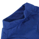 Cute little pet T shirt puppy cat apparel dog clothes best star print blue  K2H7