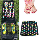 Reflexology Walk Stone Foot Leg Massager Mat Acupressure Mat X5Z7