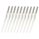 Pack of 10 Microblading Pens Kit Needle Tip Holder Tool for Professional