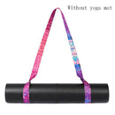 Yoga Mat Carry Strap Adjustable Shoulder Strap For Yoga Pilates Exercise T5B1