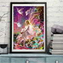 5D DIY Elf Girl Diamond Painting Cross Stitch Mosaic Picture Home Decor